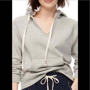 NWT J.Crew Grey V-neck sweatshirt